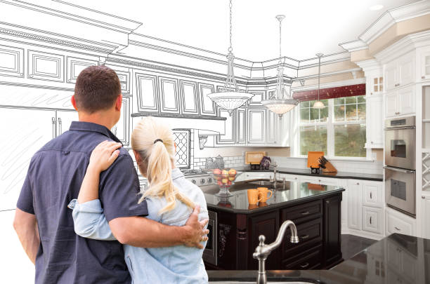 Professional Cabinet Installation technician working in Bowie, MD
